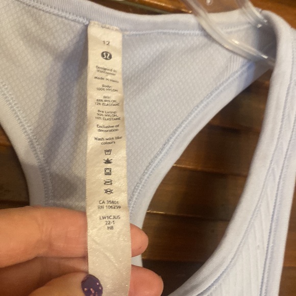 Lululemon Ribbed Tank Top - Picture 3 of 6